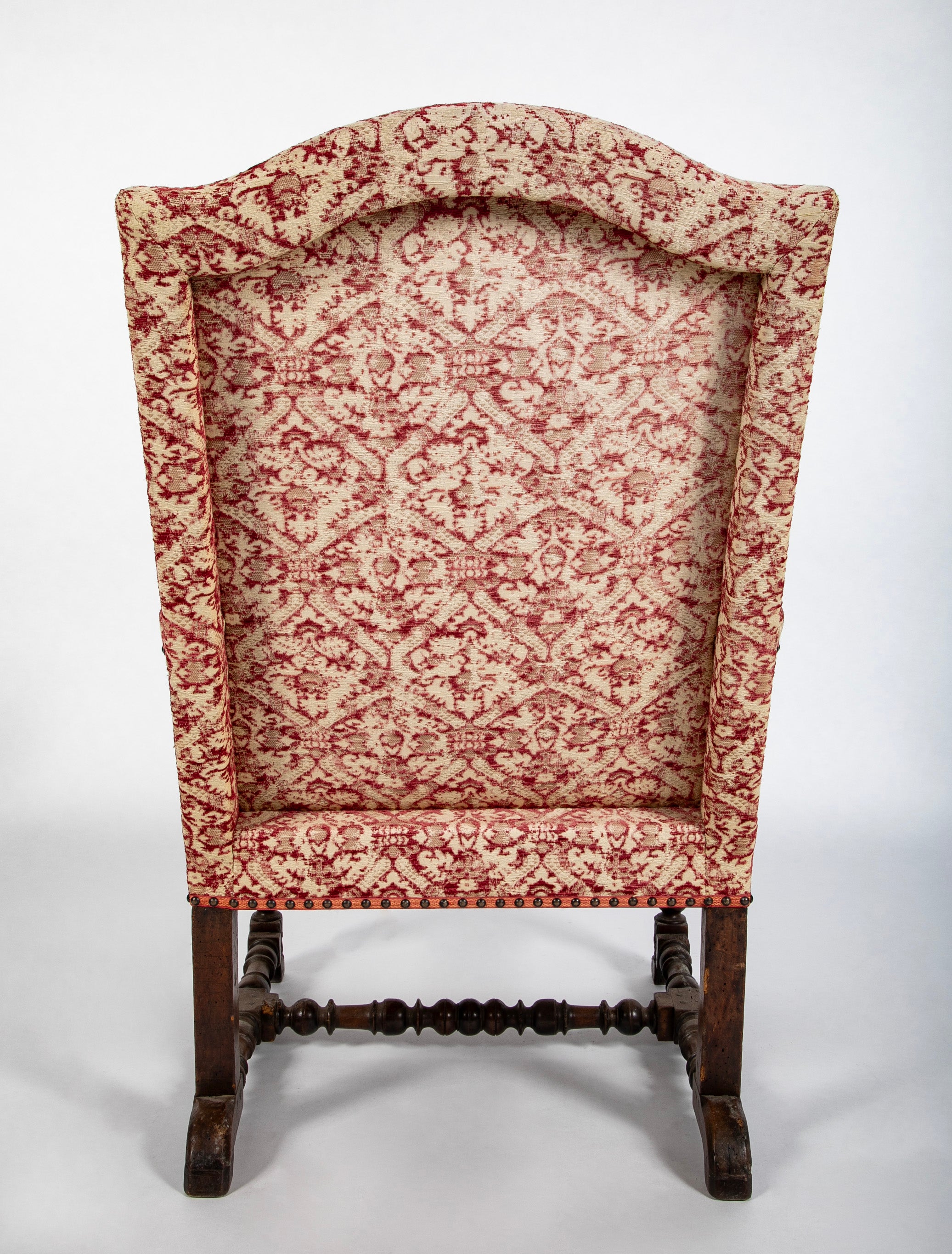 Unique 18th Century French Armchair with Tray Holder Arms