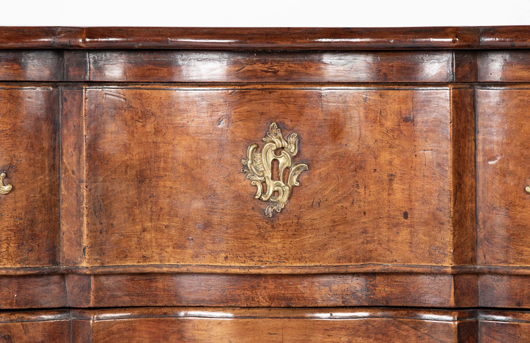 18th Century Louis XV Two Drawer Commode