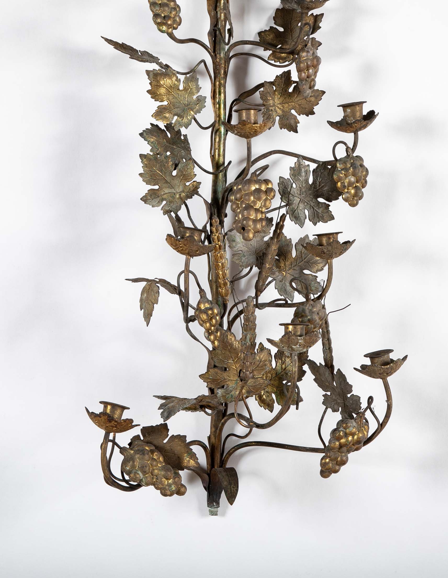 Pair of Ornate French Sconces