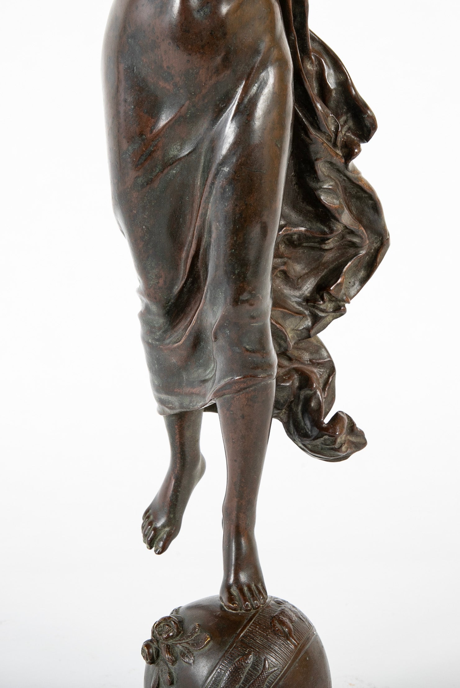 "L' Etoile du Matin" 19th Century Bronze Sculpture by Adrien Etienne Gaudez