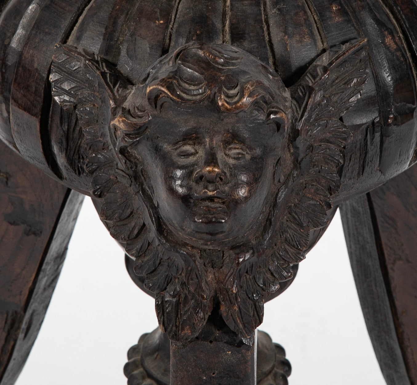 A 17th Century French Bougeoir d'Eglise or Church Candlestand