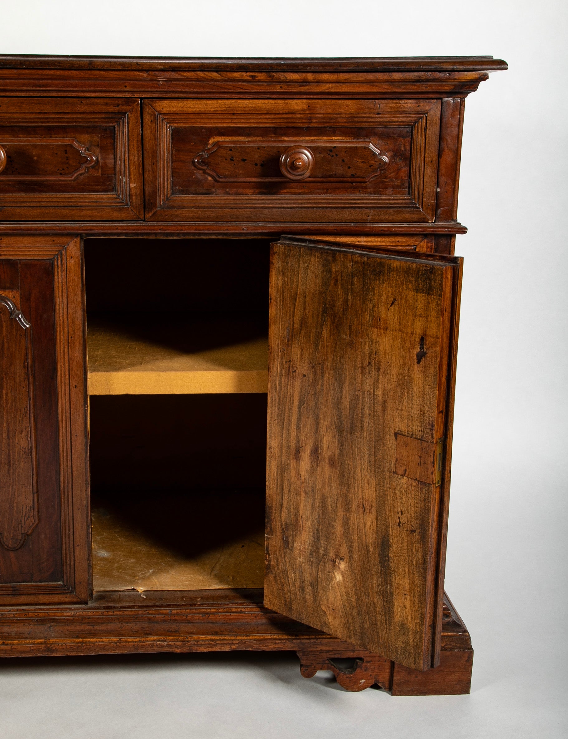 Early 18th Century Italian Walnut Cabinet