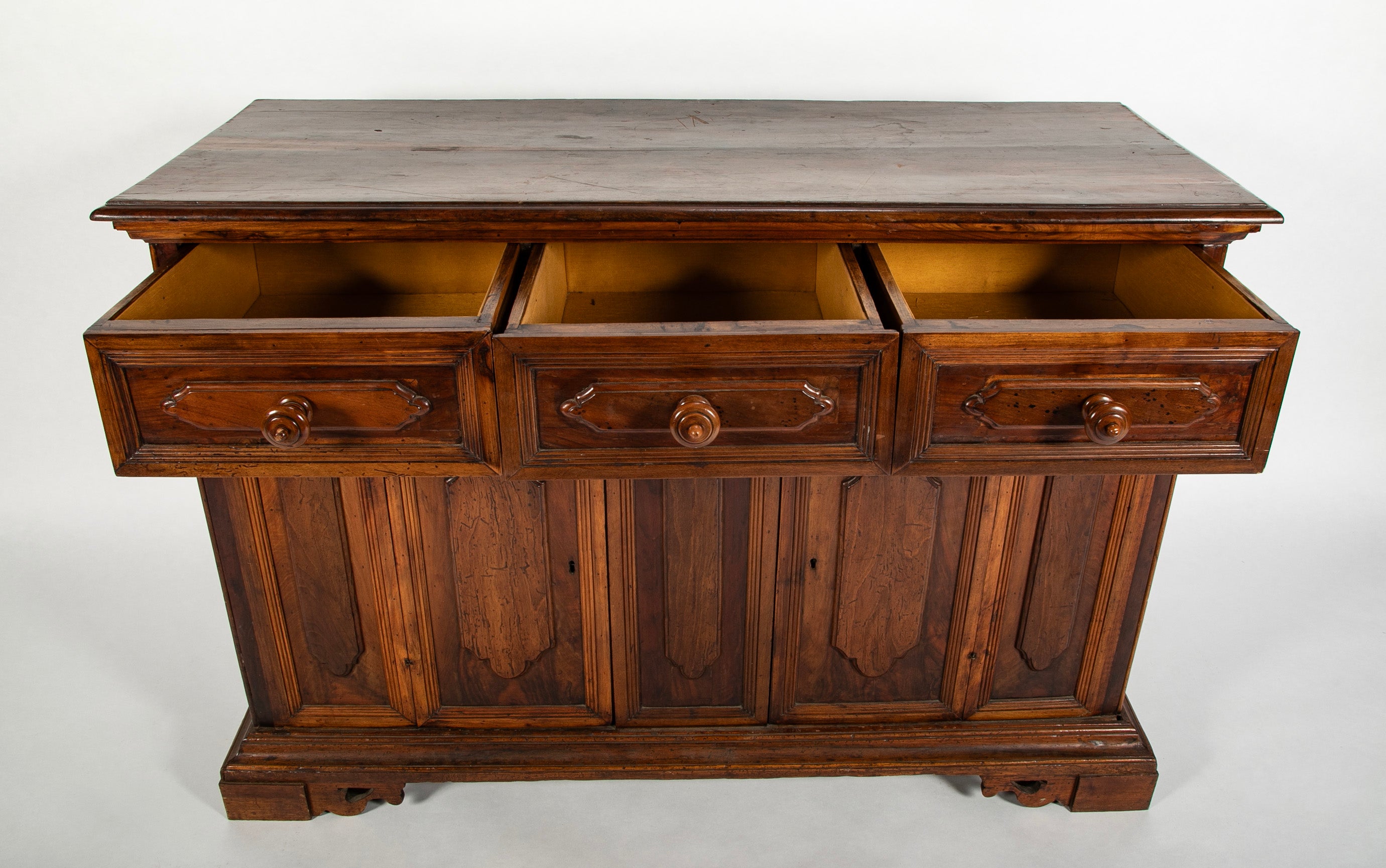 Early 18th Century Italian Walnut Cabinet