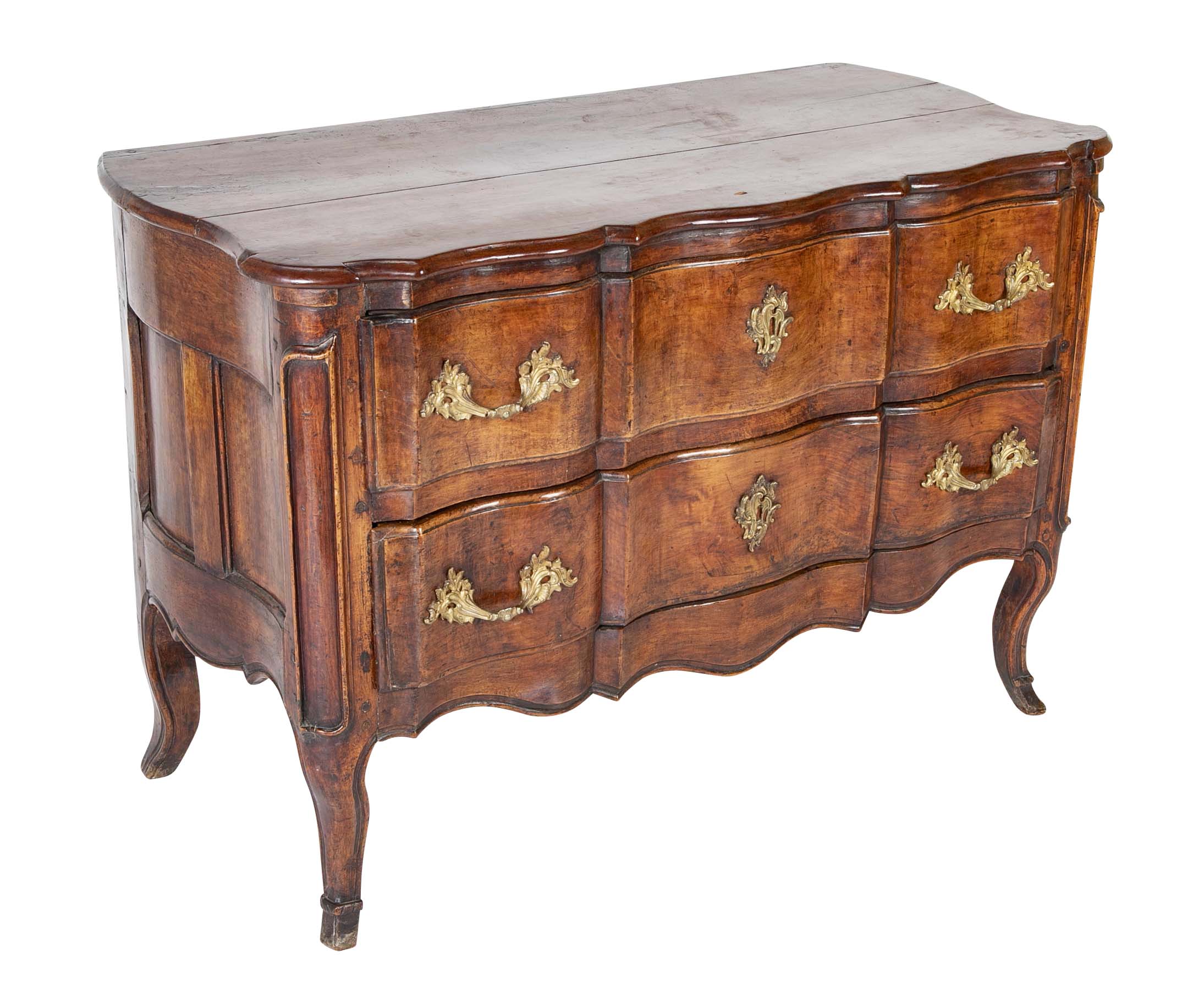 18th Century Louis XV Two Drawer Commode