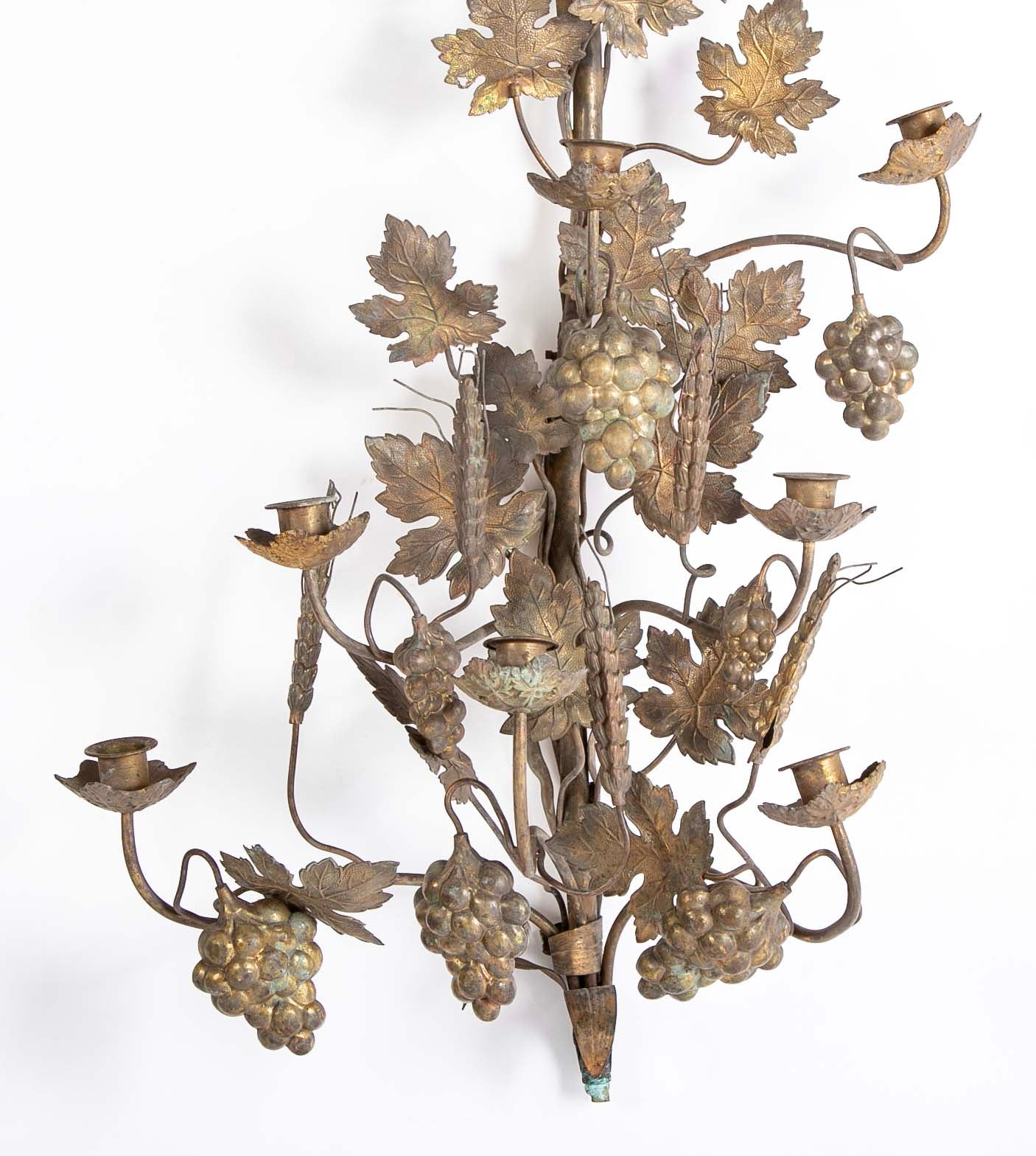 Pair of Ornate French Sconces