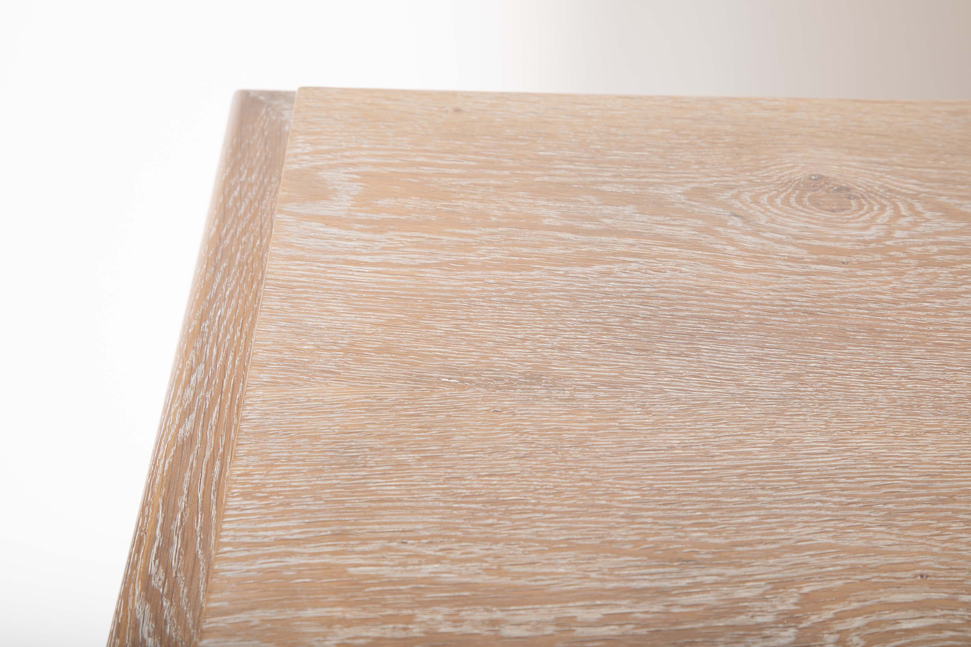 A Cerused Oak Credenza in the Manner of Andre Arbus