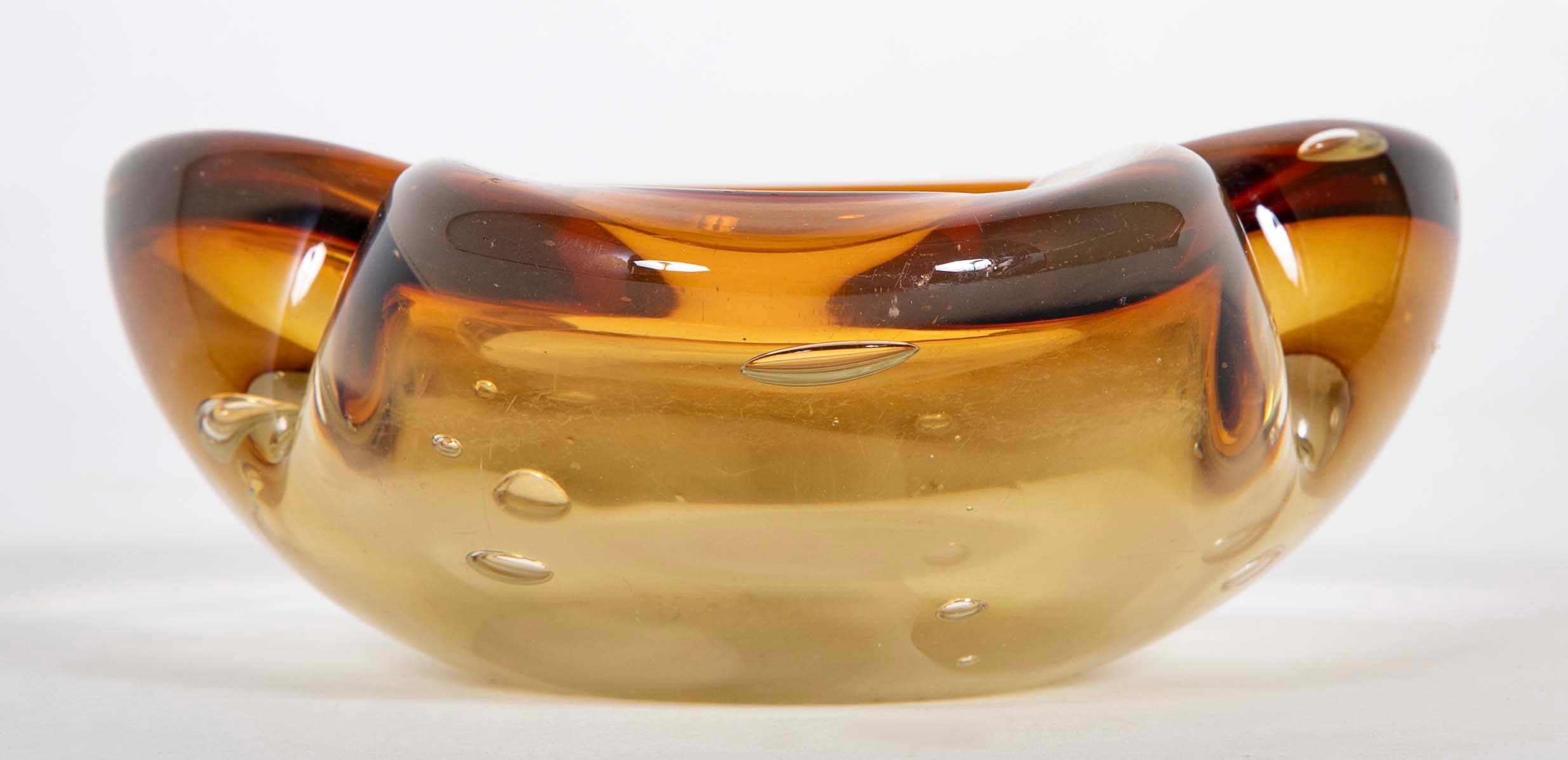 Mid-Century Venetian Murano Glass Dish