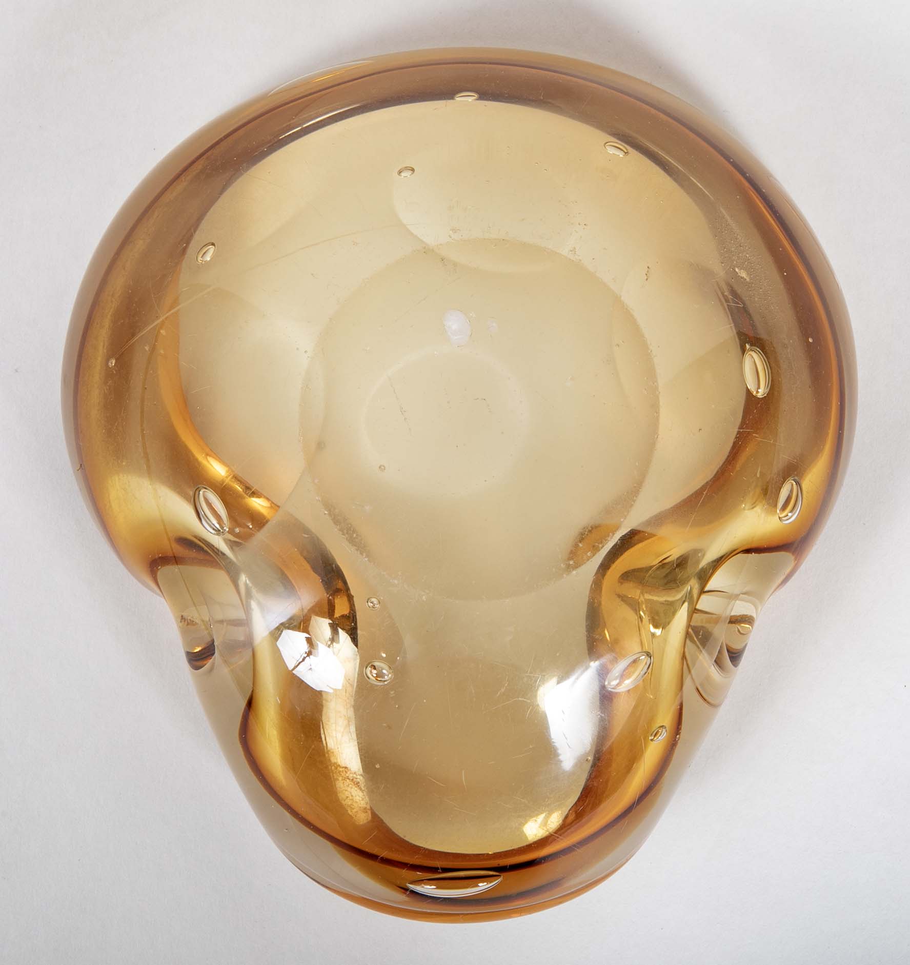 Mid-Century Venetian Murano Glass Dish