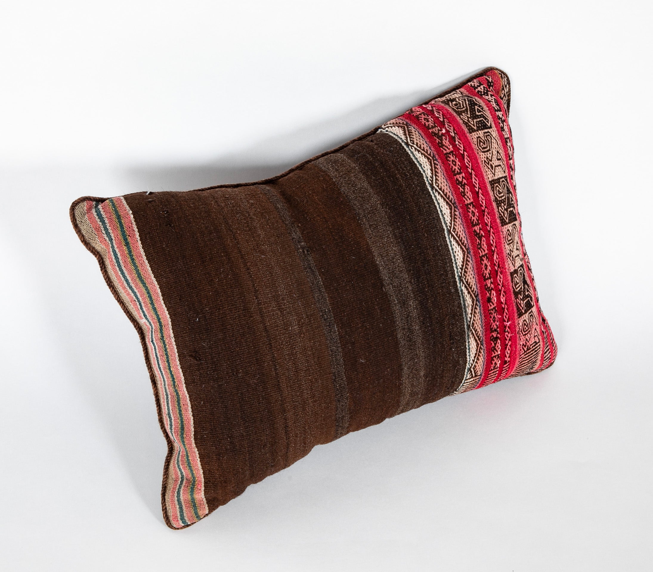 A Similar Pair of Pillows in South American Hand Woven Textile May be Sold Individually
