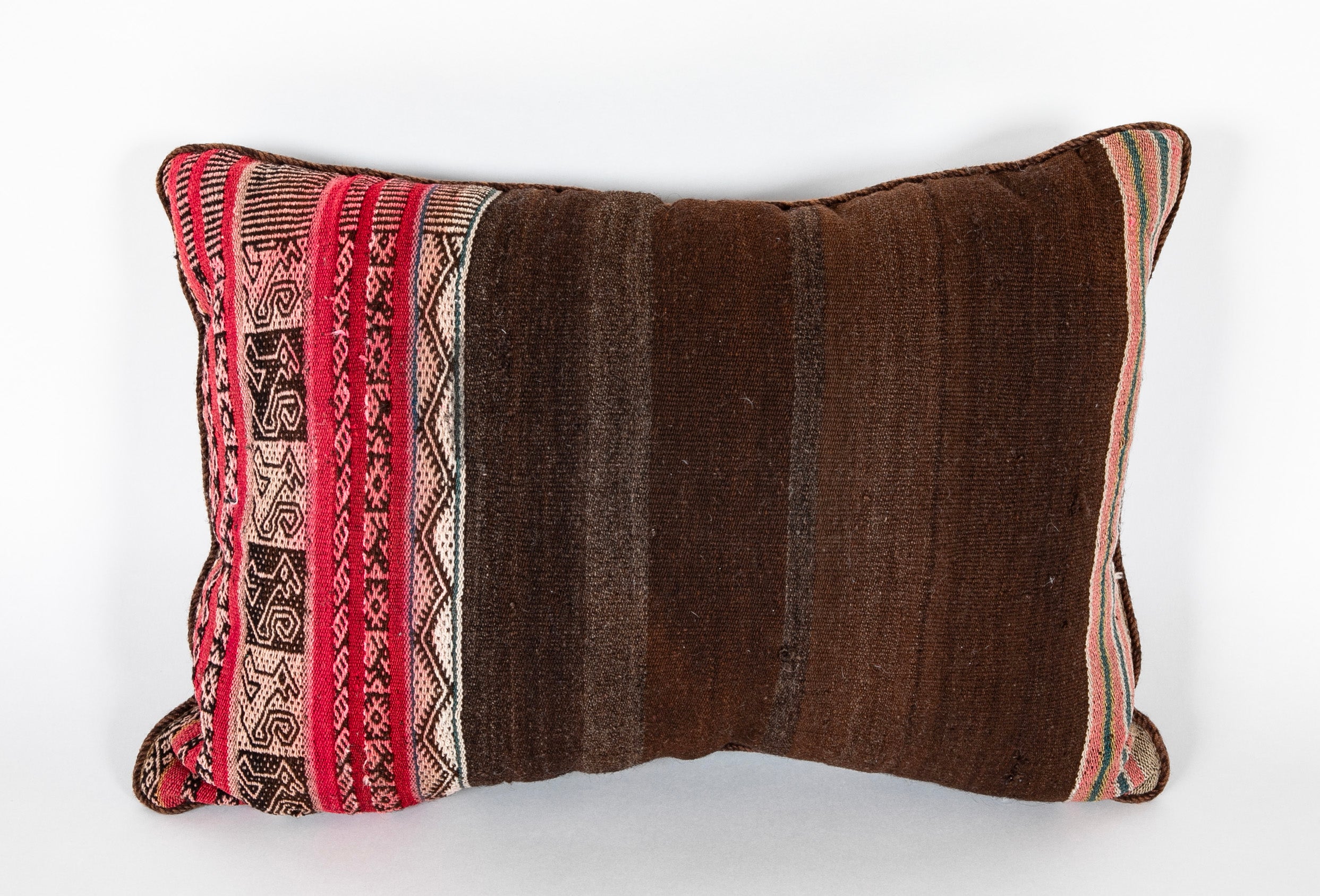 A Similar Pair of Pillows in South American Hand Woven Textile May be Sold Individually