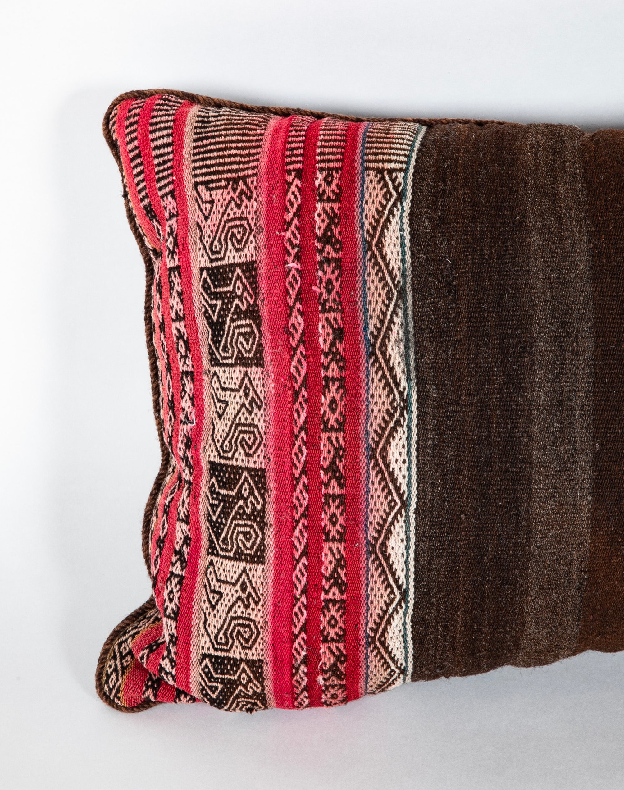 A Similar Pair of Pillows in South American Hand Woven Textile May be Sold Individually