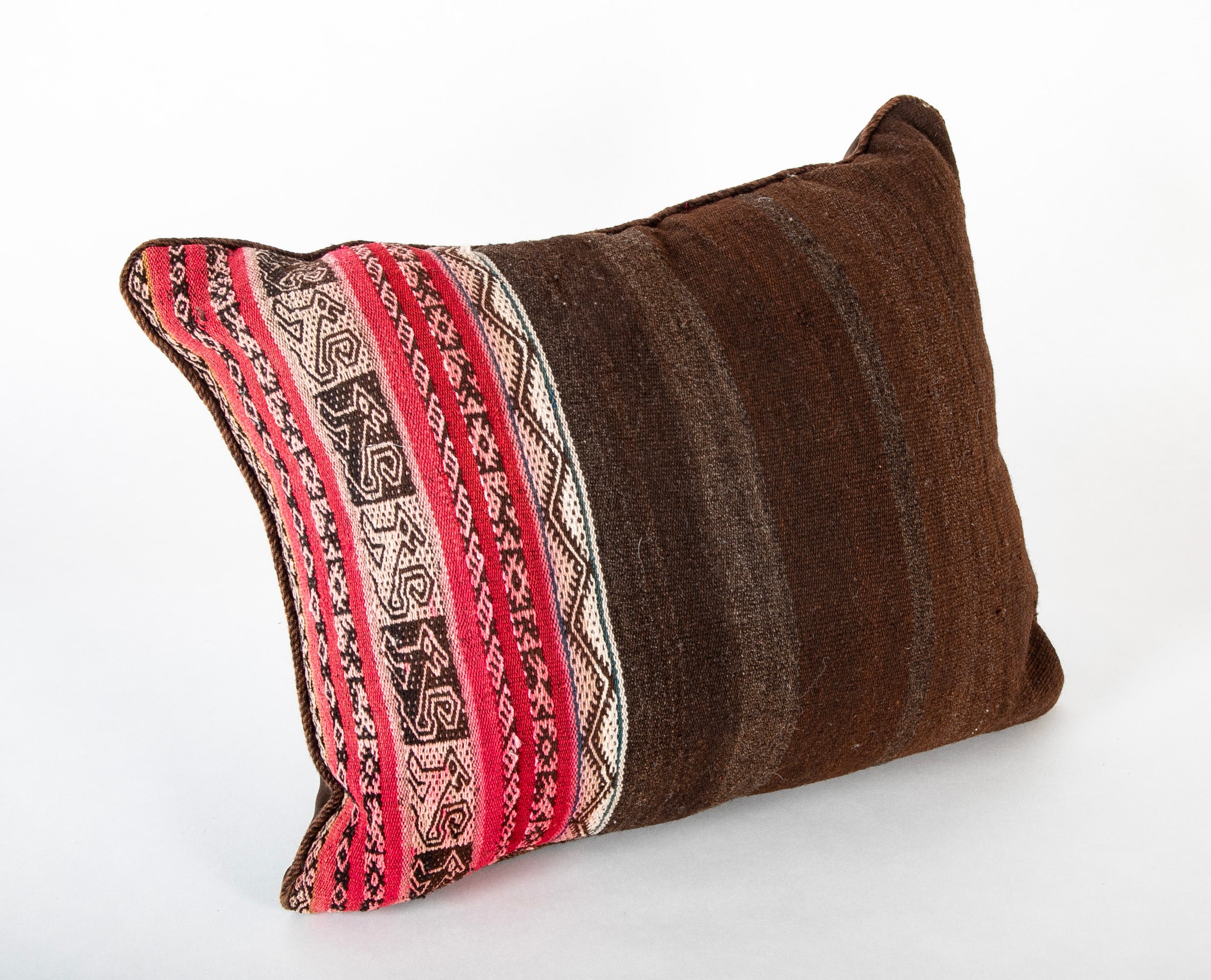 A Similar Pair of Pillows in South American Hand Woven Textile May be Sold Individually