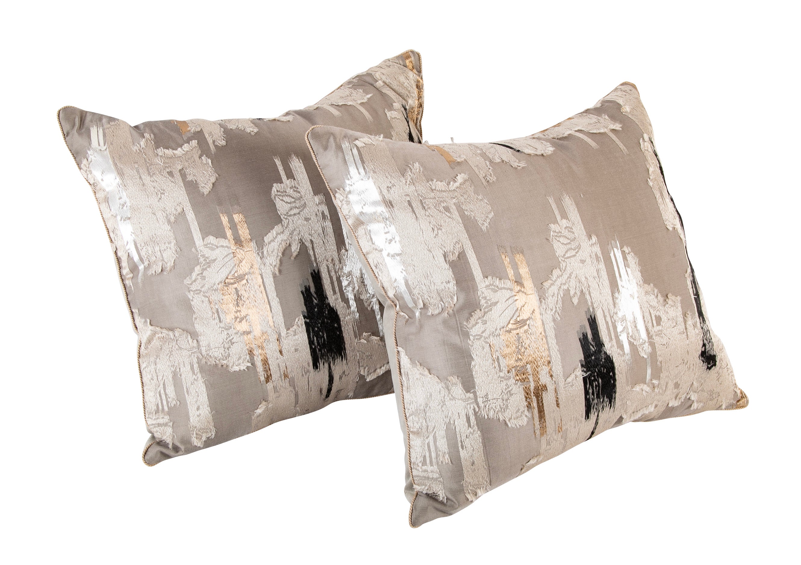Pair of Contemporary Dedar Fabric Pillows - Priced Individually