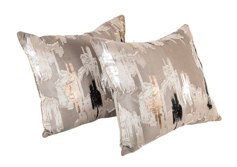 Pair of Contemporary Dedar Fabric Pillows  -    Also Priced Individually