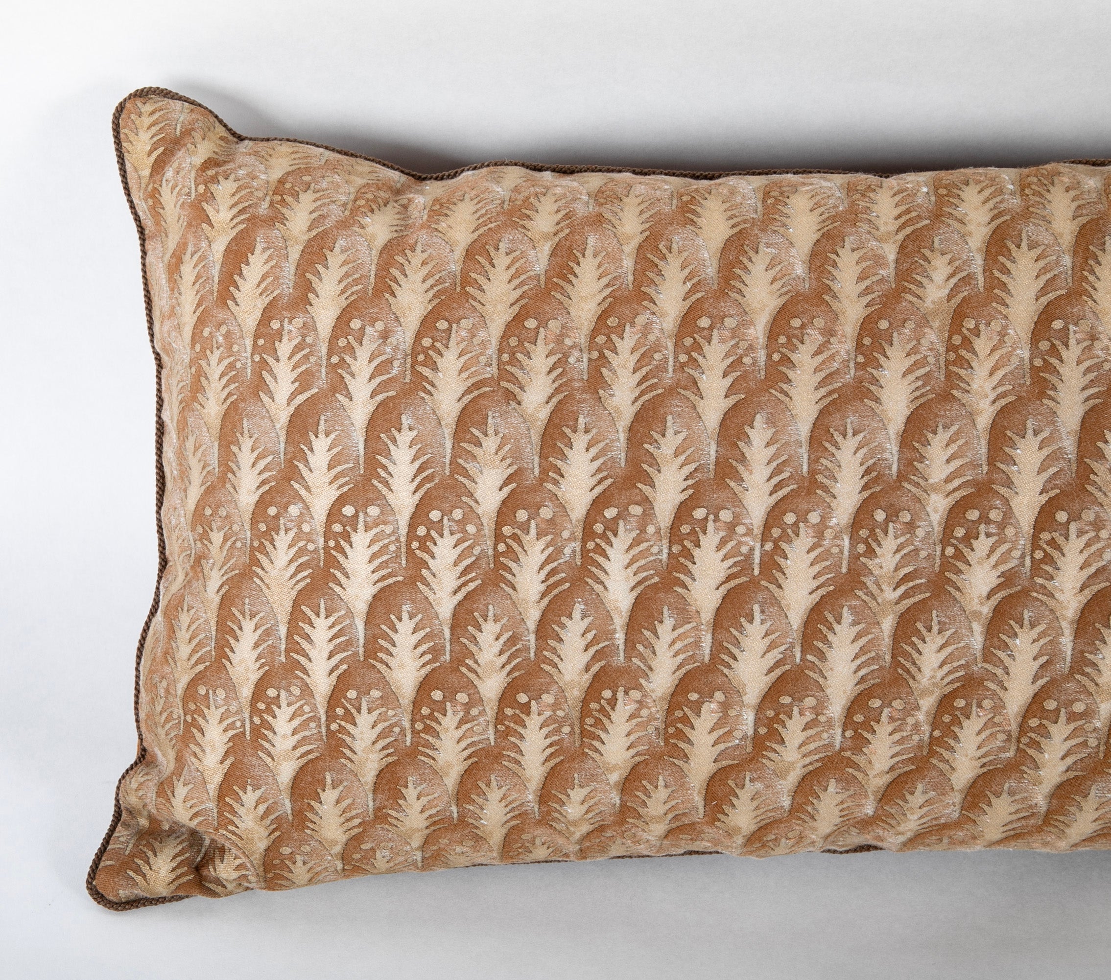 Pair of Fortuny Plumette Pattern Pillows - Also Priced Individually