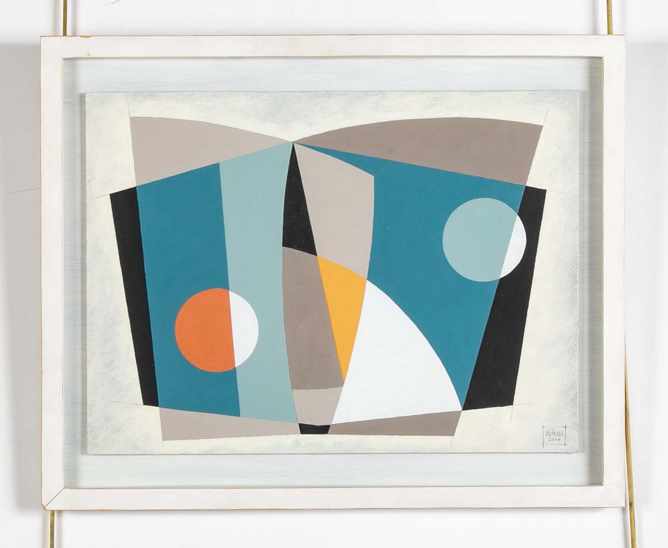 "Weymouth Quay" Oil on Board by Contemporary British Artist Richard Witham