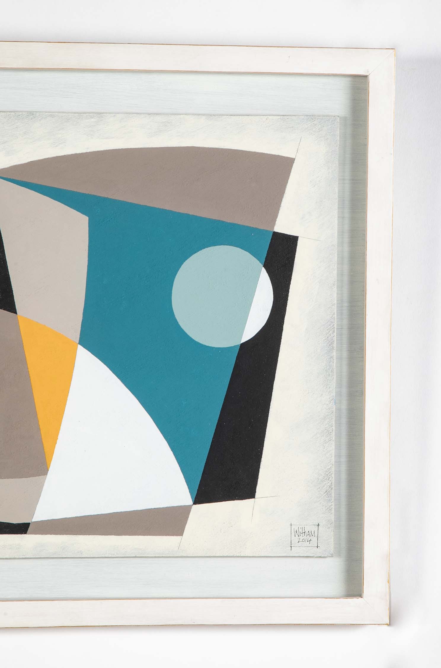 "Weymouth Quay" Oil on Board by Contemporary British Artist Richard Witham