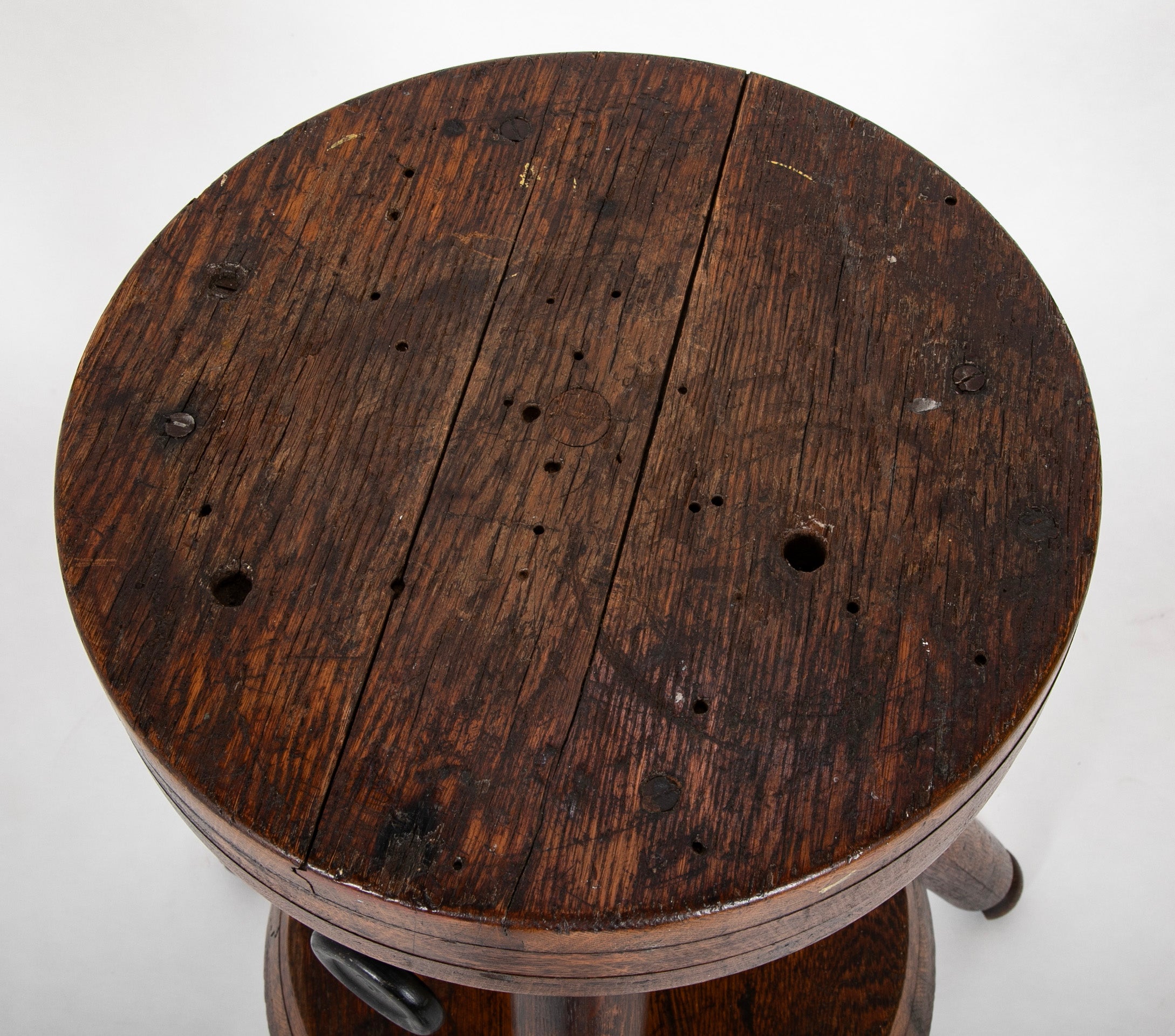 19th Century French Sculptors Adjustable Work Pedestal