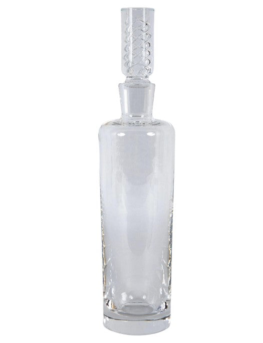 Steuben Crystal Decanter with "Air Twist" Stopper