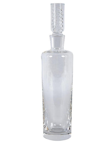 Steuben Crystal Decanter with "Air Twist" Stopper