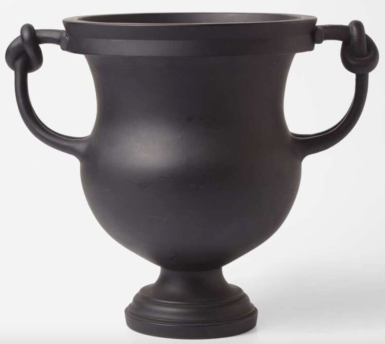 A Large Wedgwood Black Basalt Urn
