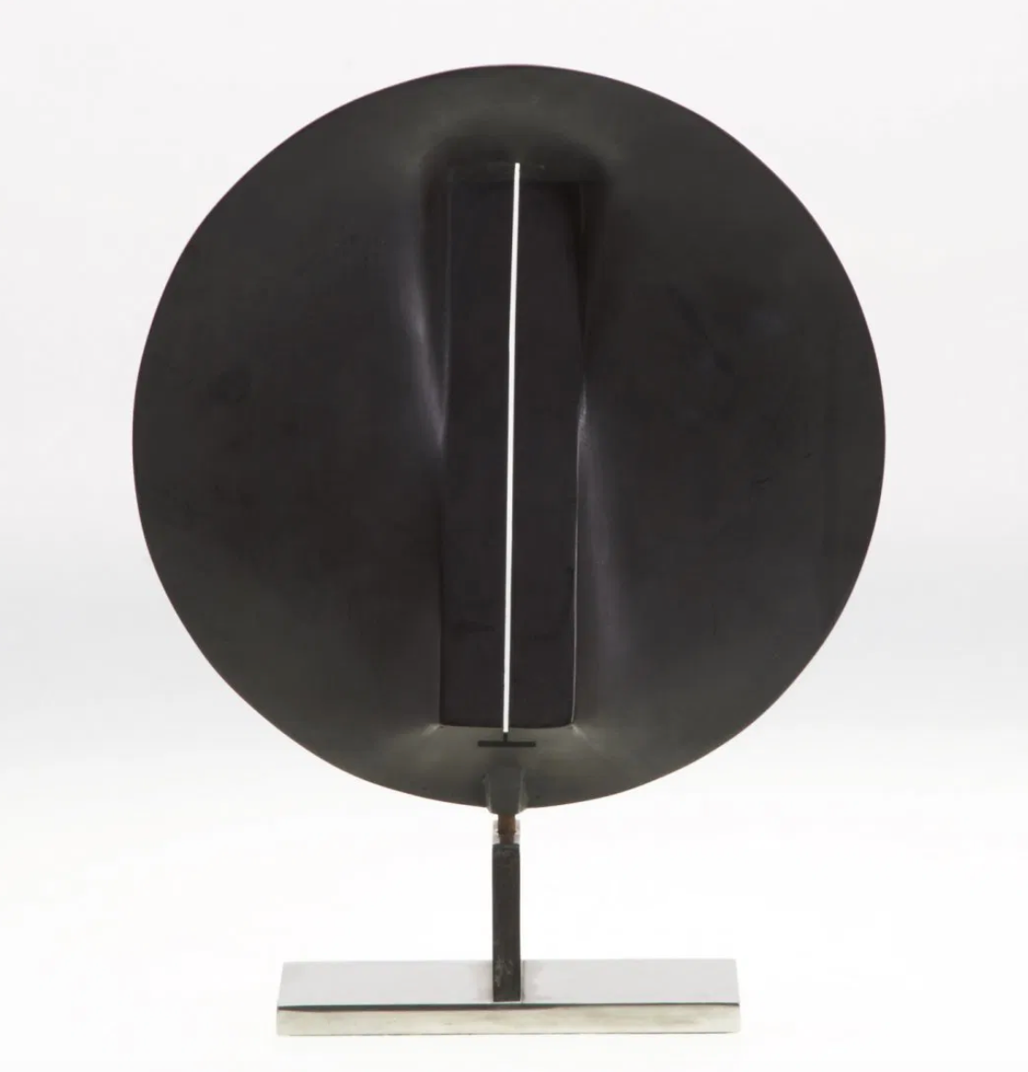 A Bronze and Chrome Sculpture by James Wines