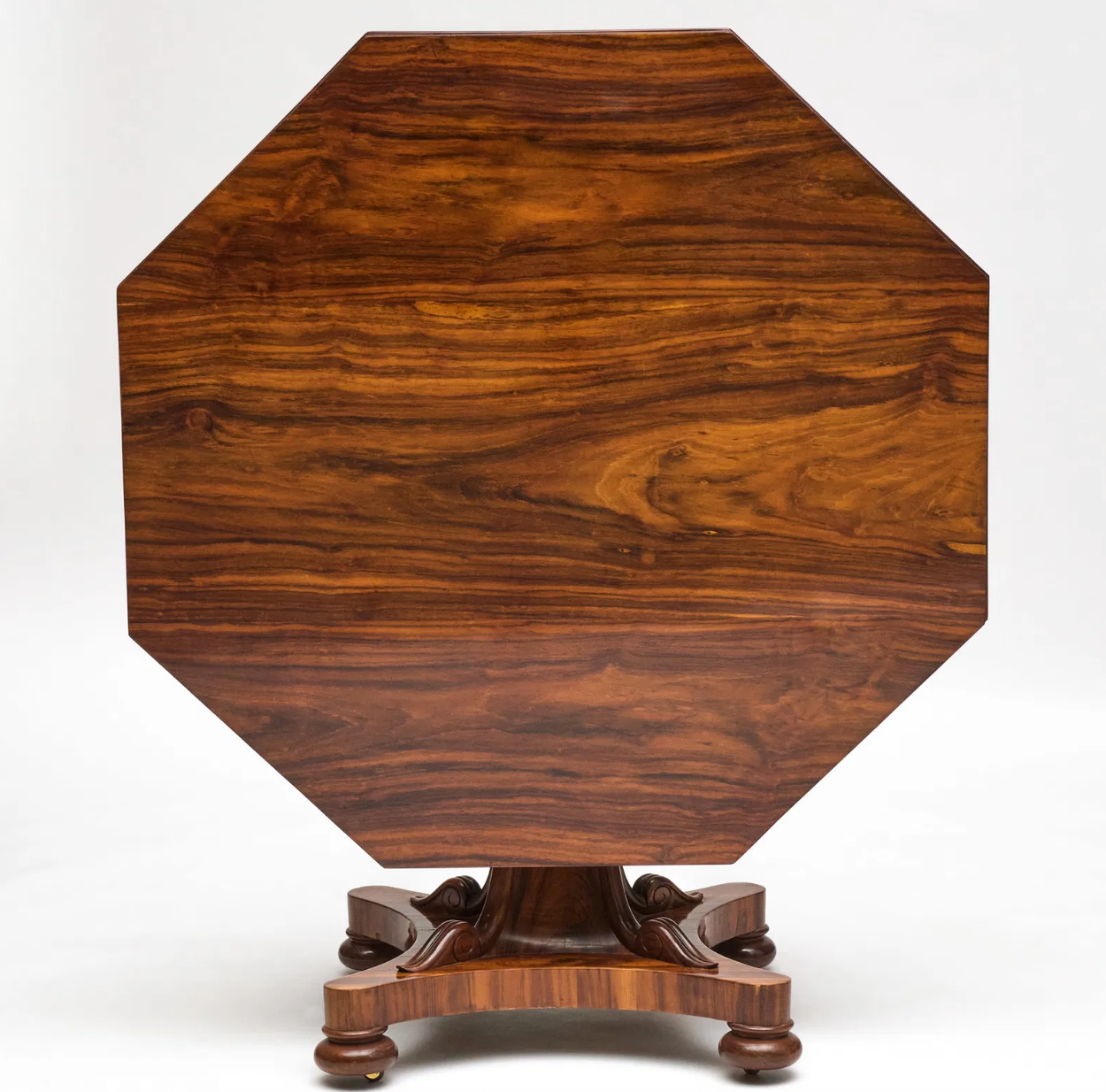 A Regency Rosewood Center Table