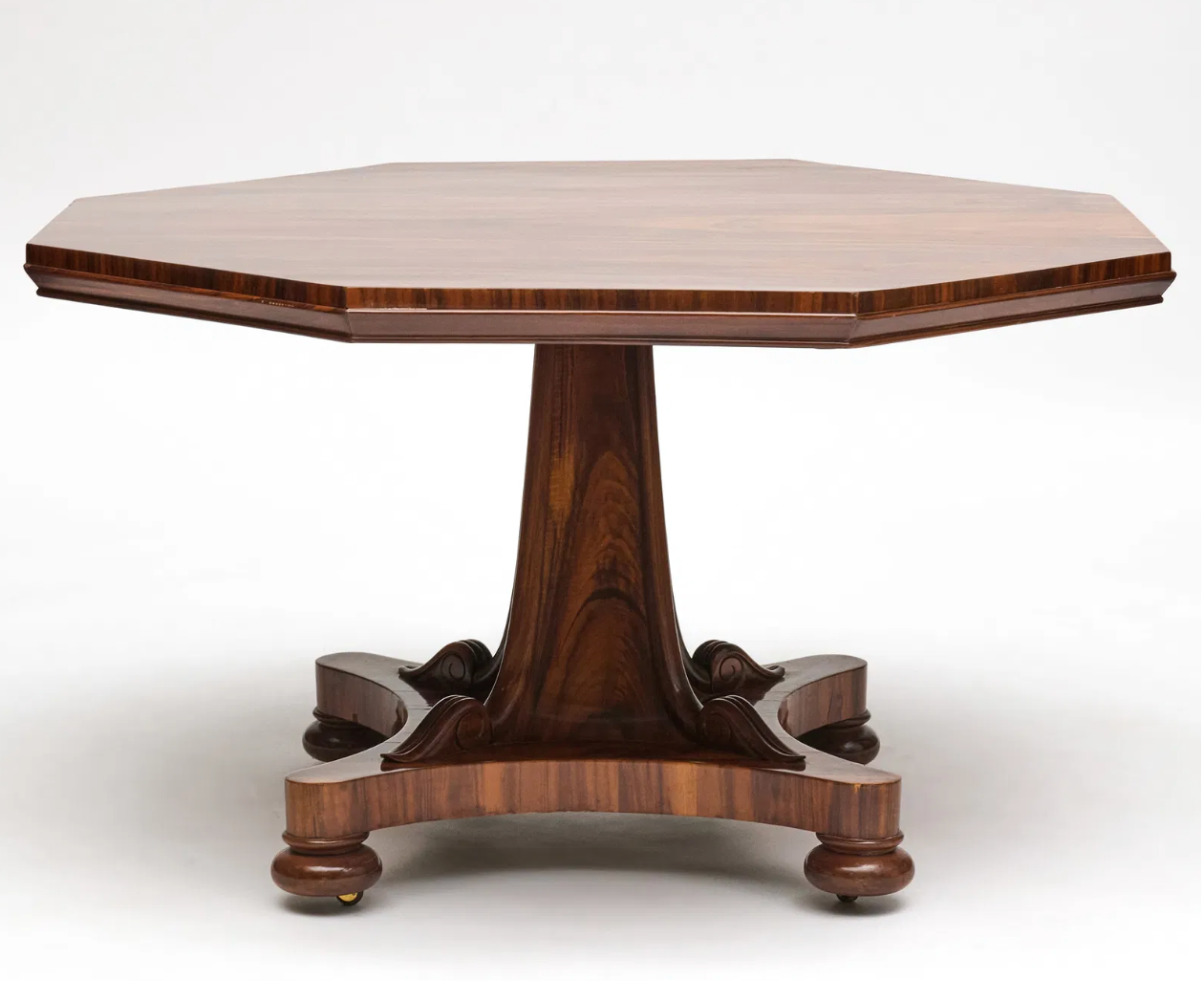 A Regency Rosewood Center Table
