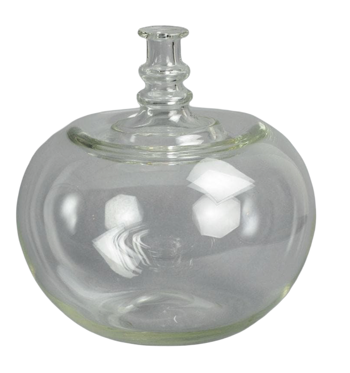 Glass Apple Vase by Kaj Franck for Nuutajarvi-Nottsjo