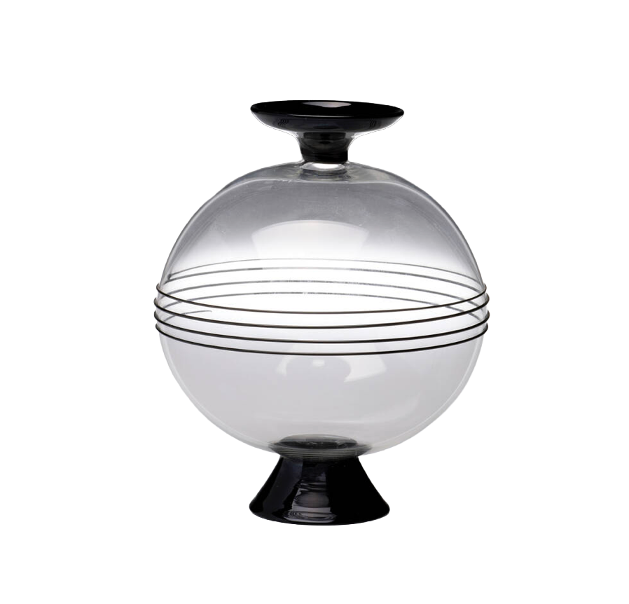 Murano handblown glass vase by Pauly & C.