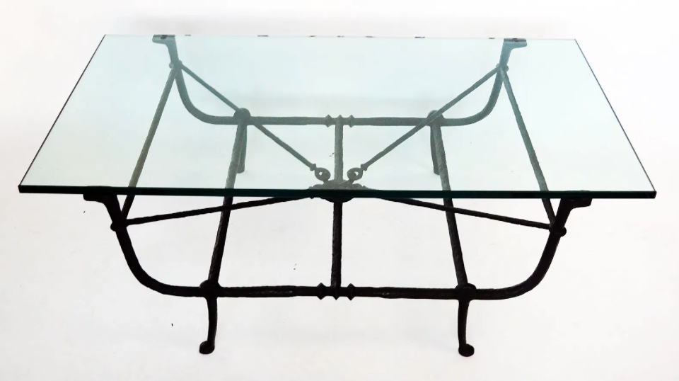 A Bronze Table In The Manner of Giacometti By Christopher Chodoff
