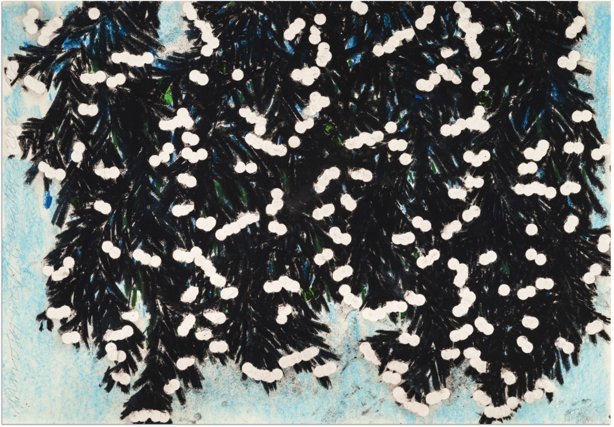Donald Sultan, Mimosa With Green