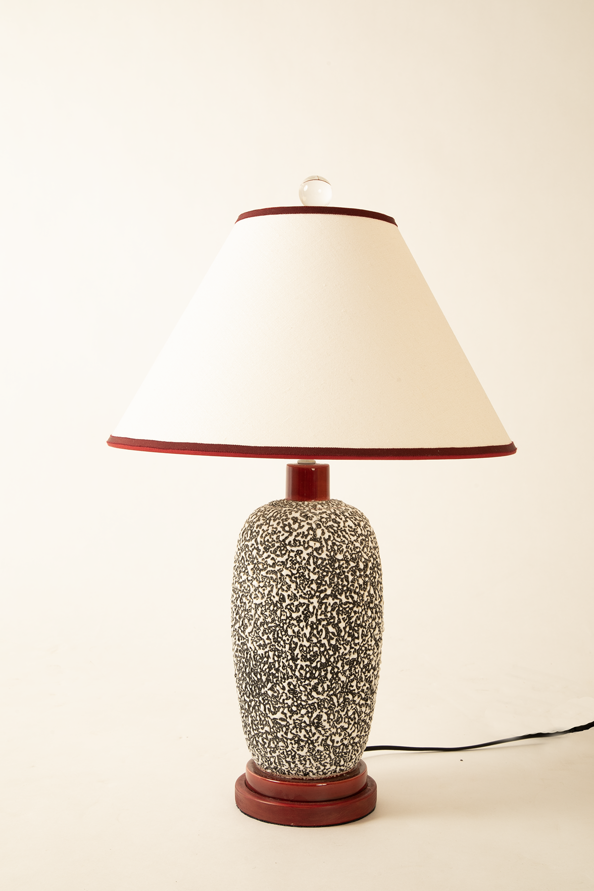 A Sevres Vase Now as Lamp