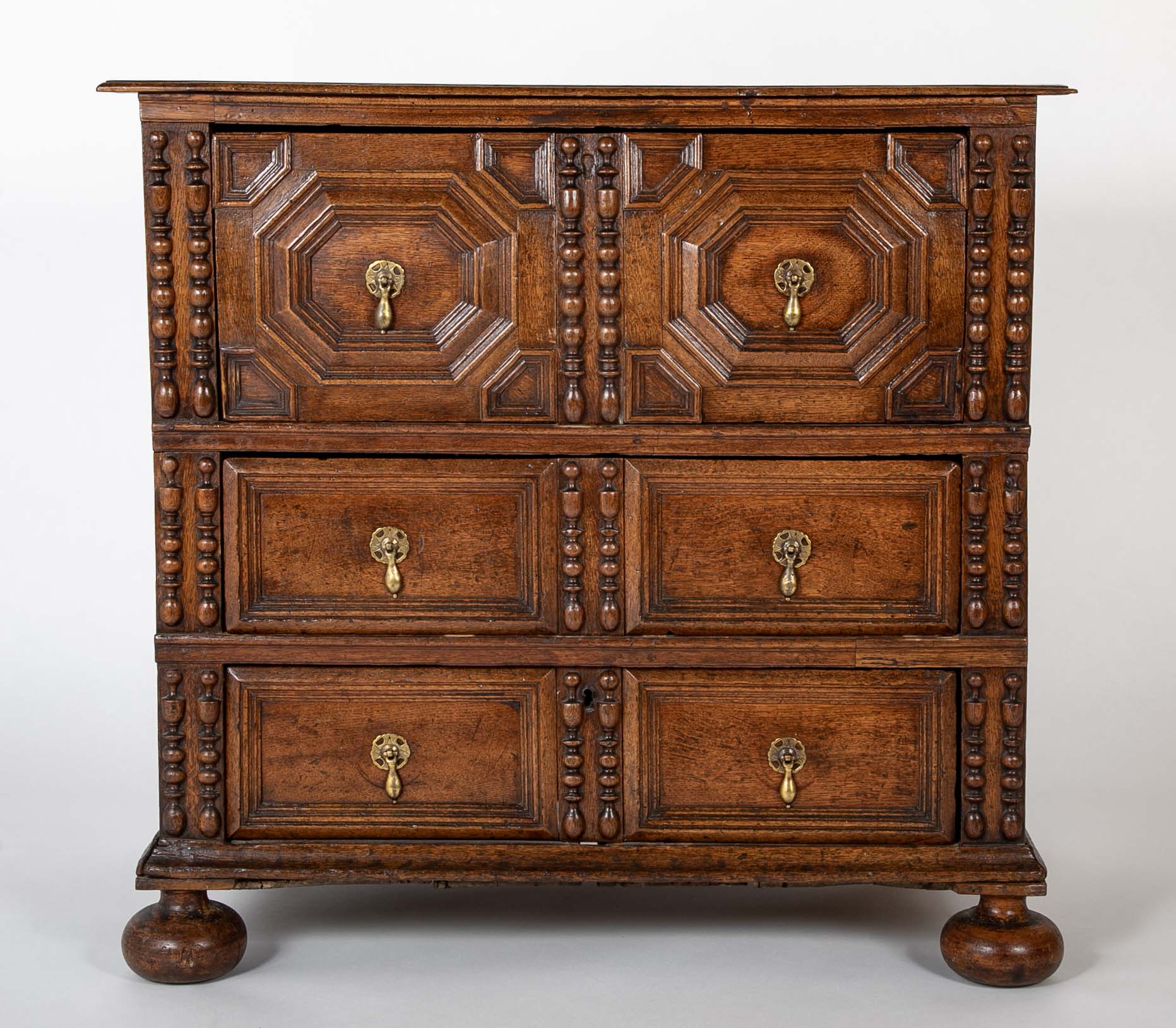 Late 17th/Early 18th Century William and Mary Oak Chest