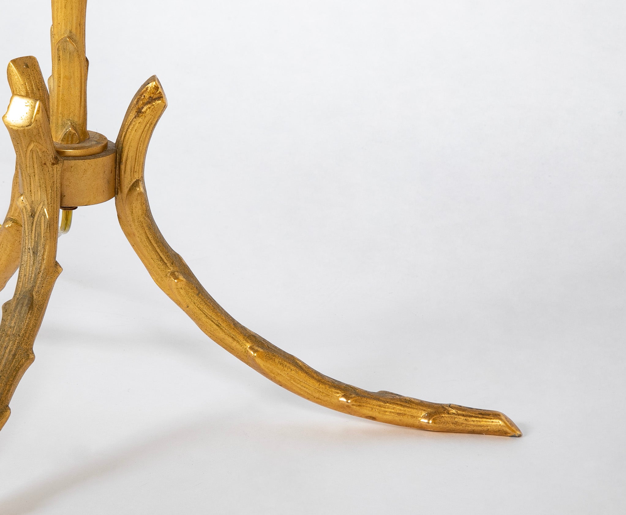 Maison Bagues Bronze Palm Form French Floor Lamp
