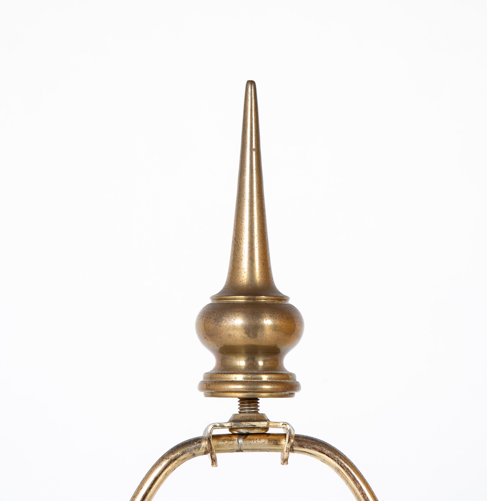 A Pair of Chapman Brass Candlestick Table Lamps