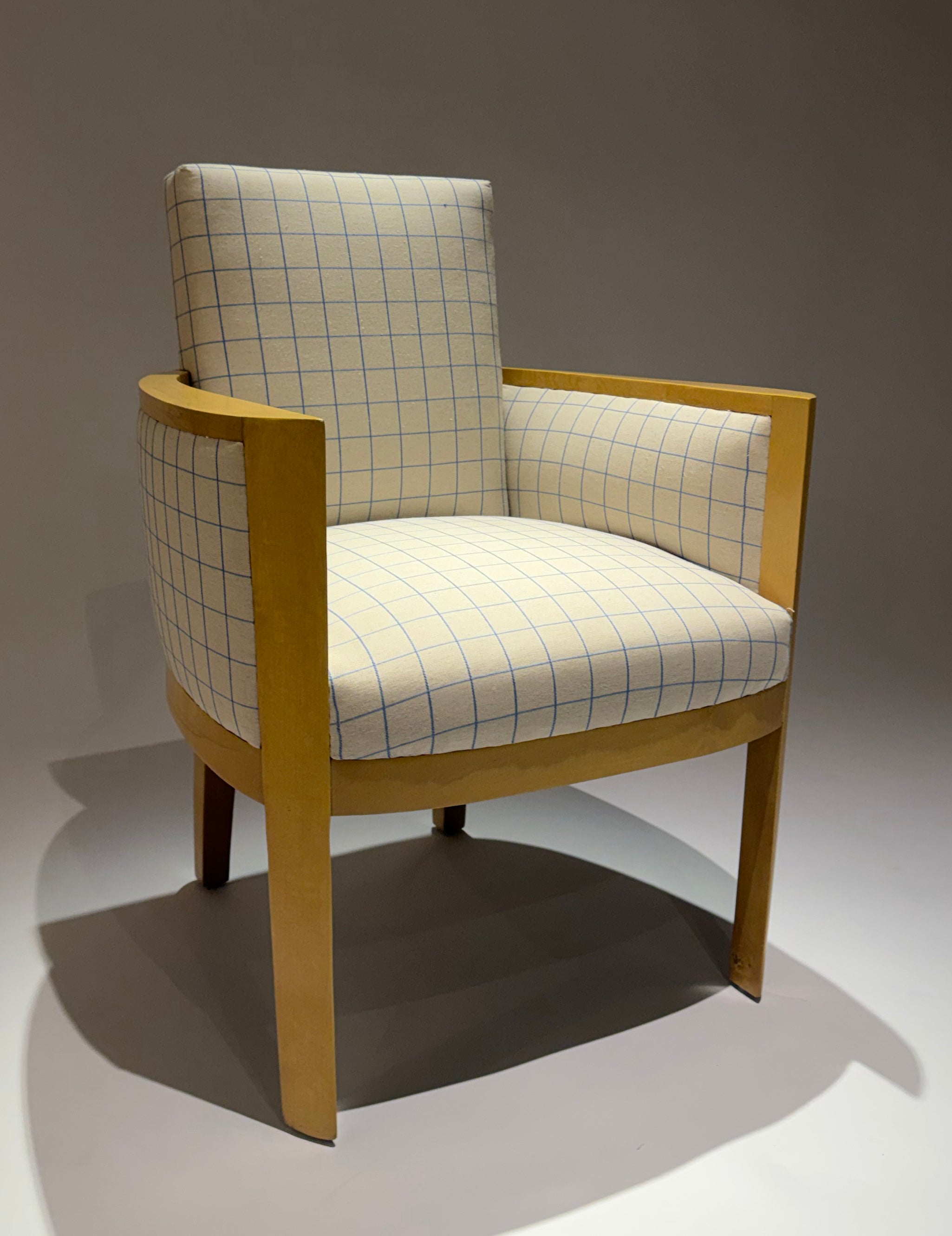 Maurice Dufrêne Attributed Sycamore Armchair