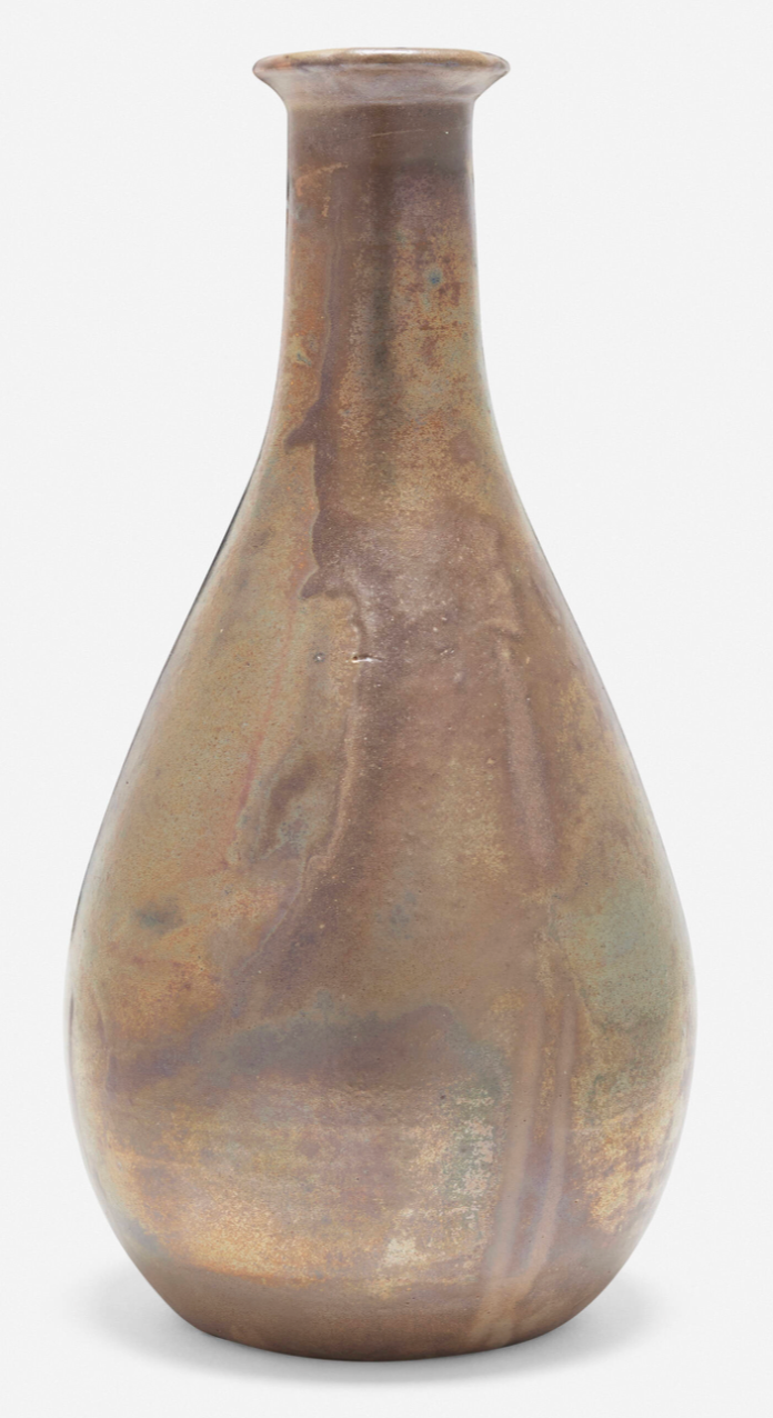 Pewabic Pottery Luster-Glazed Earthenware Vase, American Art Pottery