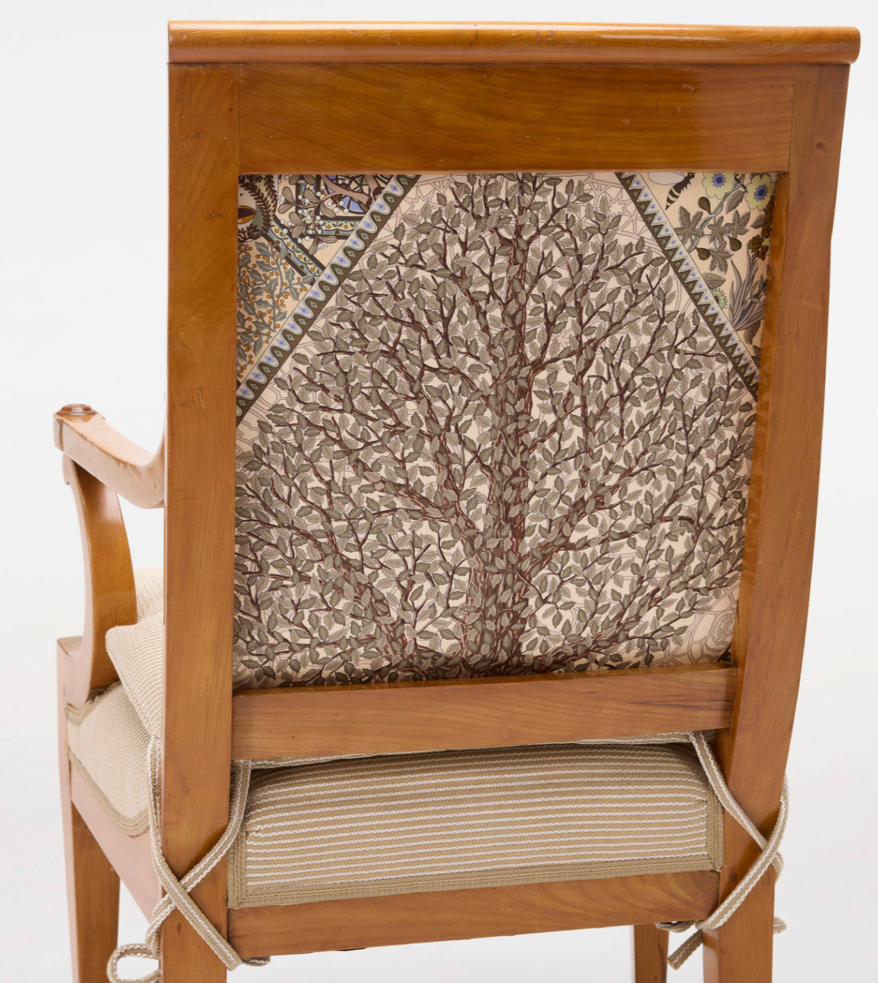 A Set of Twelve Sycamore Directoire Fauteuils