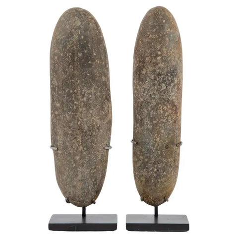 Pair of Neolithic Basalt Stone Celts, Great Britain