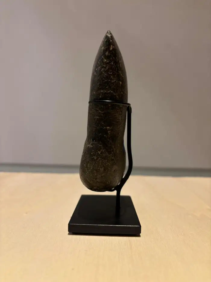 Pair of Neolithic Black Basalt Axe Heads, Great Britain Circa 2200 BC