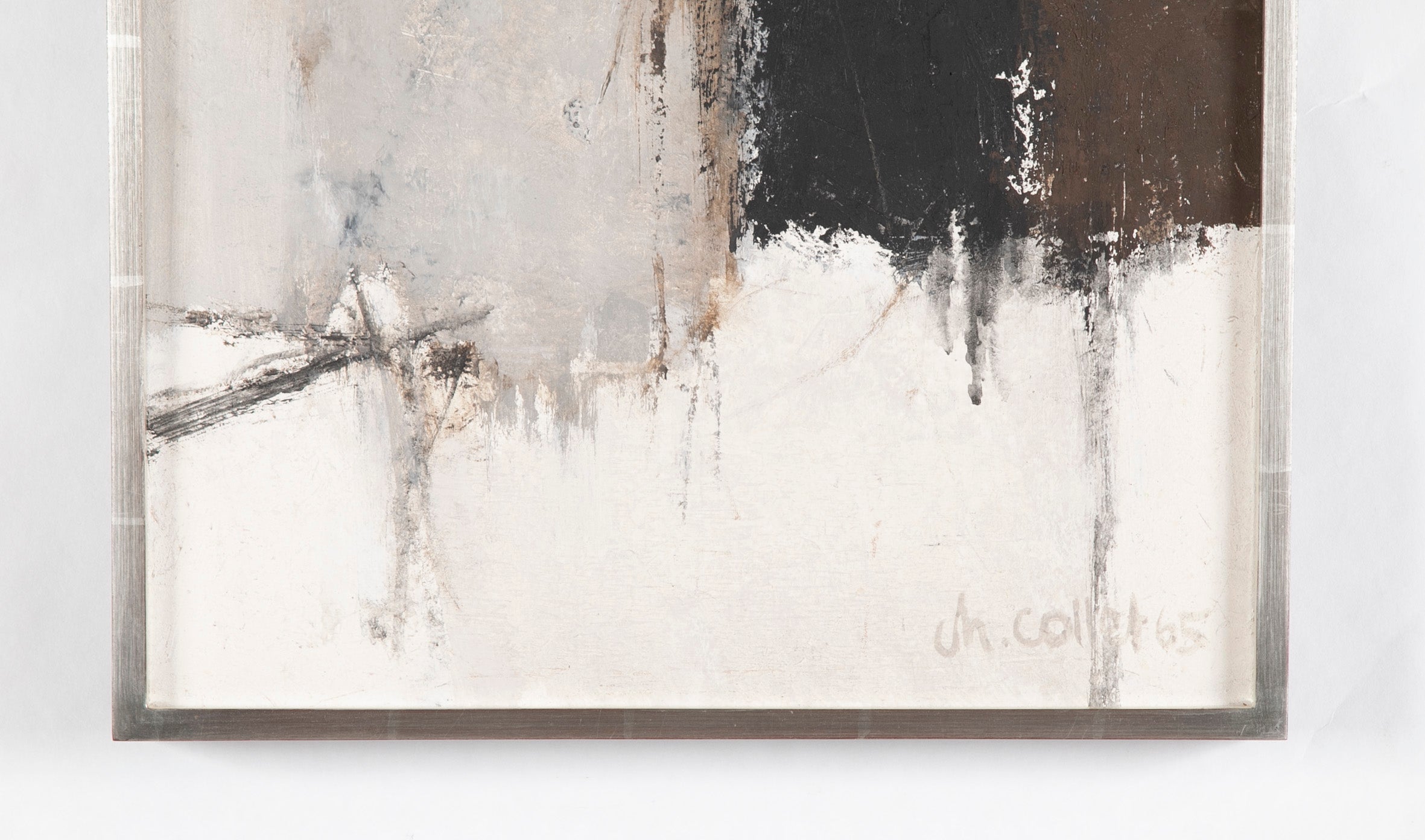 Oil on Wood Composition by Charles Collet