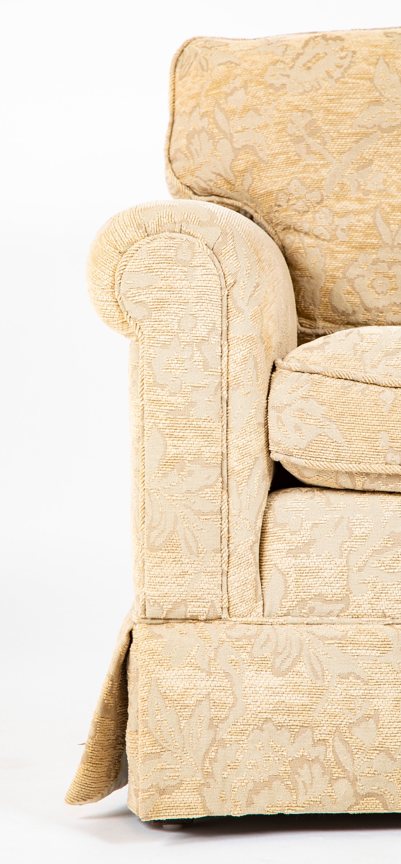 Armchair and Ottoman for Baker Furniture