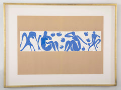 Henri Matisse Supervised Lithograph from his Original Cut Paper Maquette