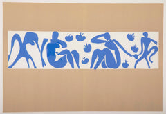 Henri Matisse Supervised Lithograph from his Original Cut Paper Maquette