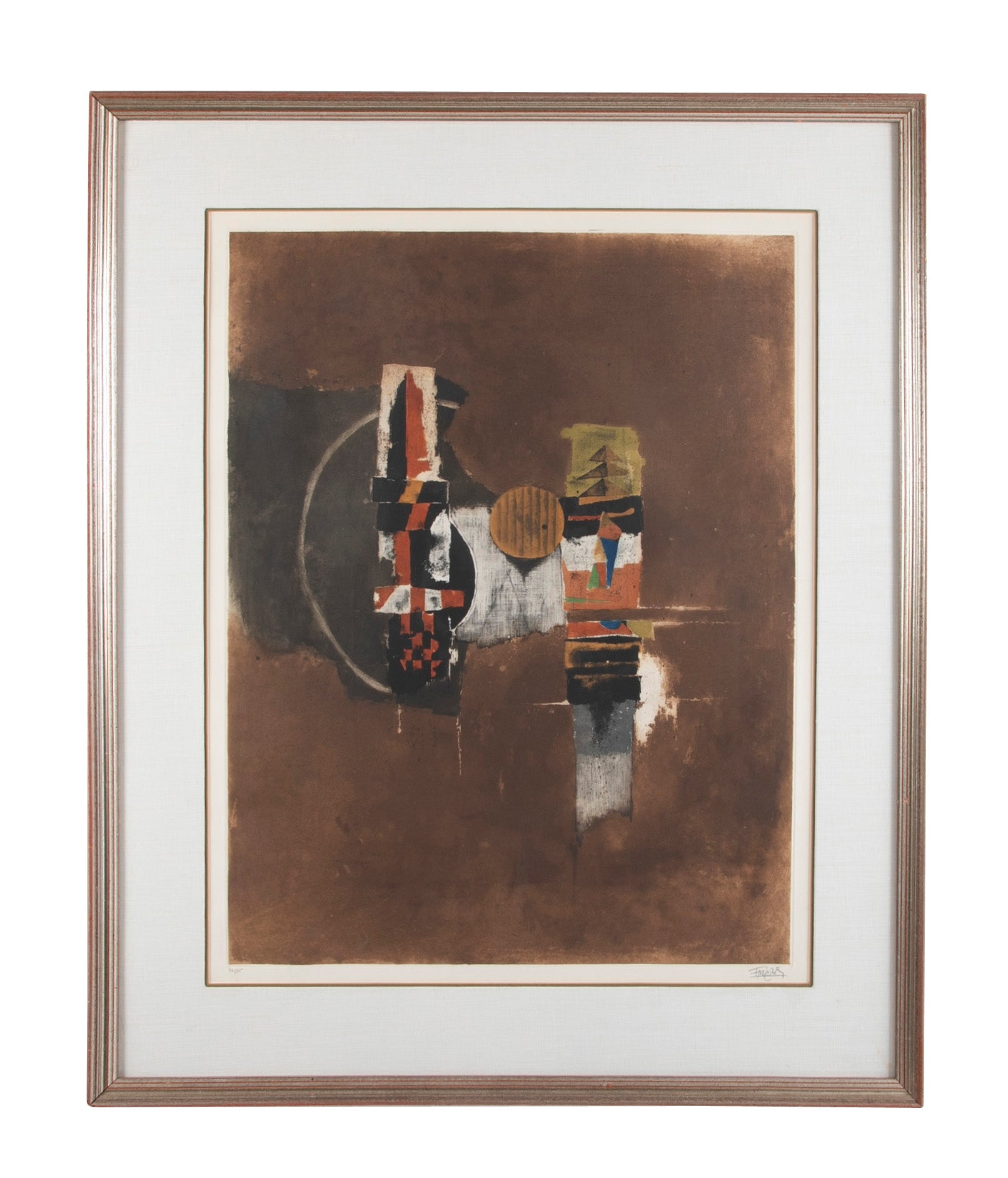 Johnny Friedlander Untitled Color Etching with Aquatint on Paper