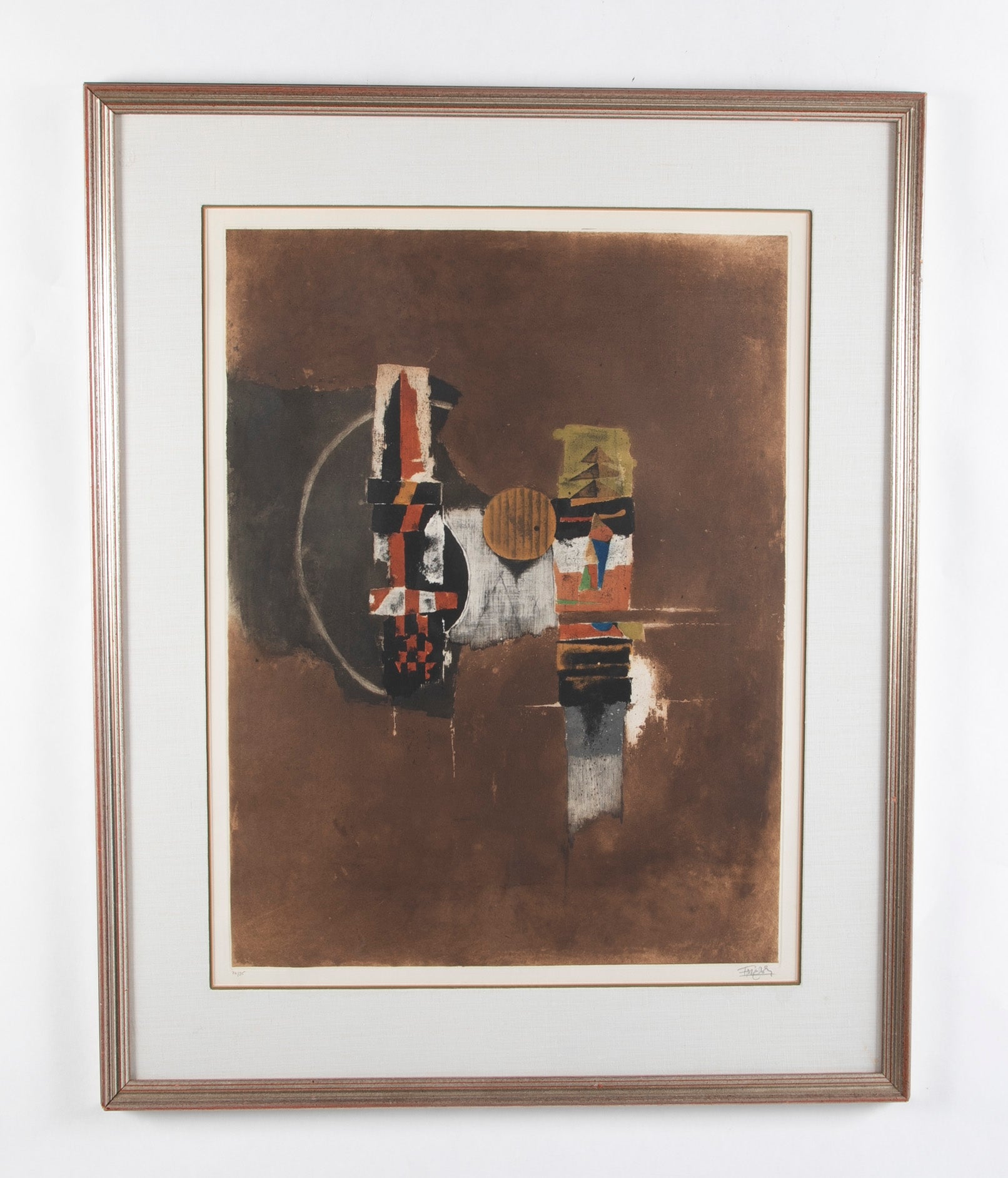 Johnny Friedlander Untitled Color Etching with Aquatint on Paper