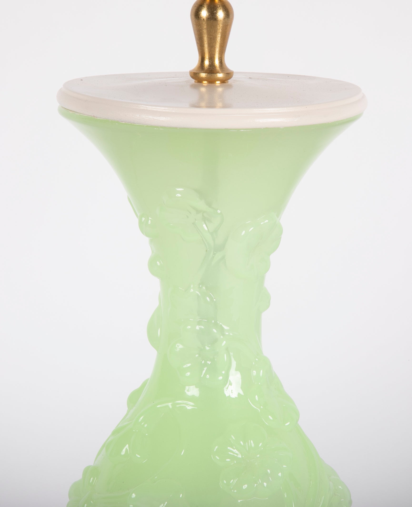 American Pressed Glass Vases now Table Lamps
