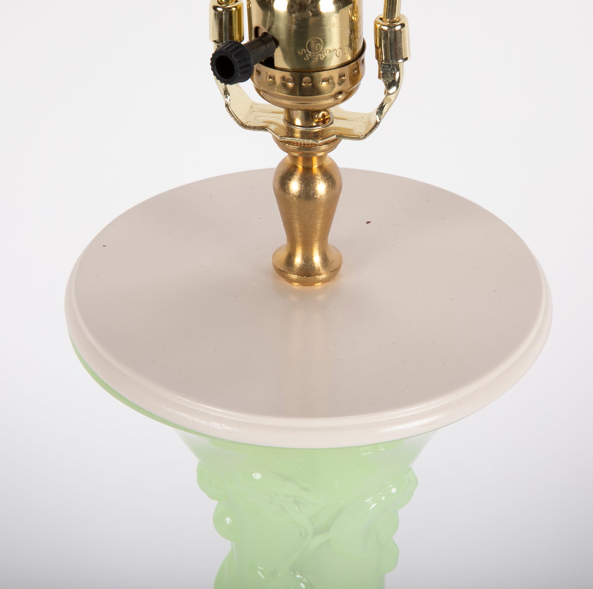 American Pressed Glass Vases now Table Lamps