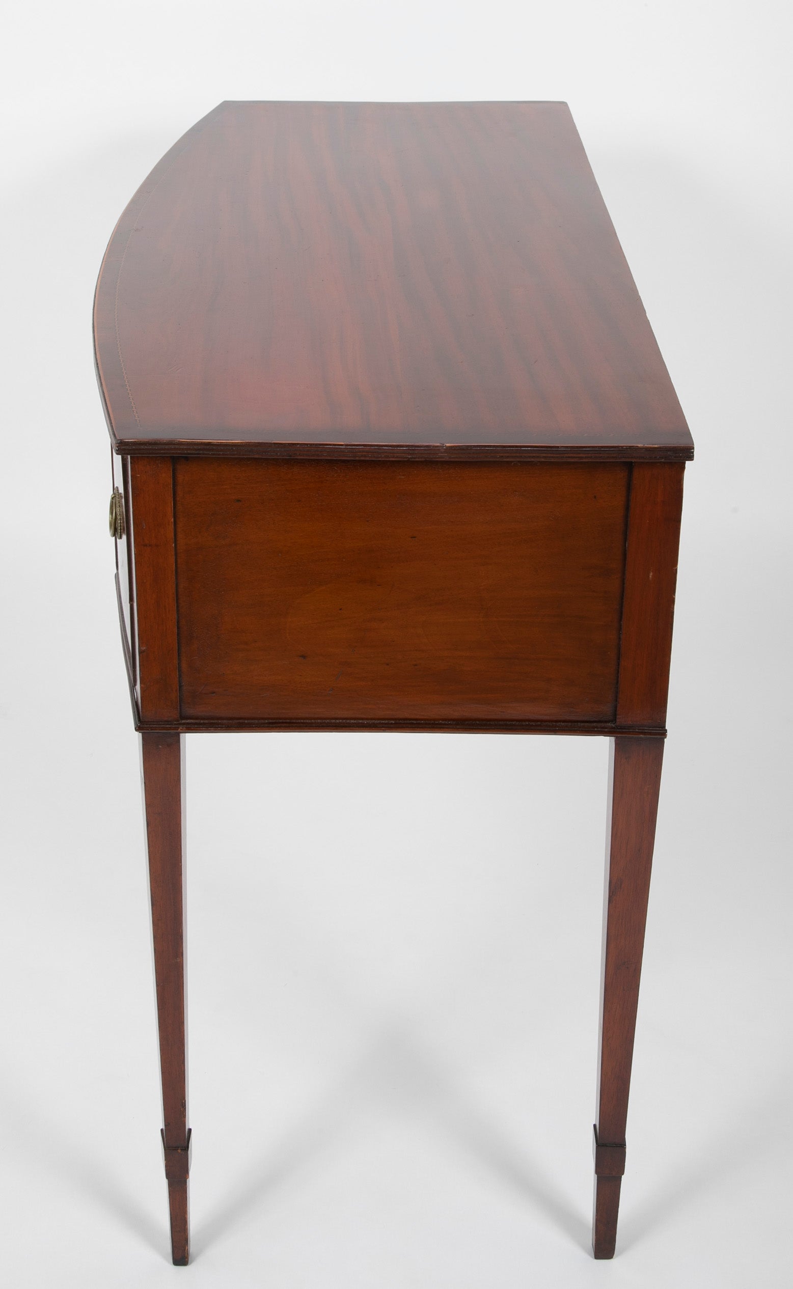 George III Bow Front Console Table